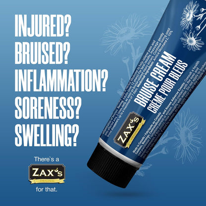 Zax's Original Bruise Cream - #1 Selling Bruise Cream, Speeds Healing by 4 Days!, Reduces Pain & Inflammation, Reduces Discoloration, Ideal for Medical Cabinet & 1st Aid Kit by Zax's Original Creams