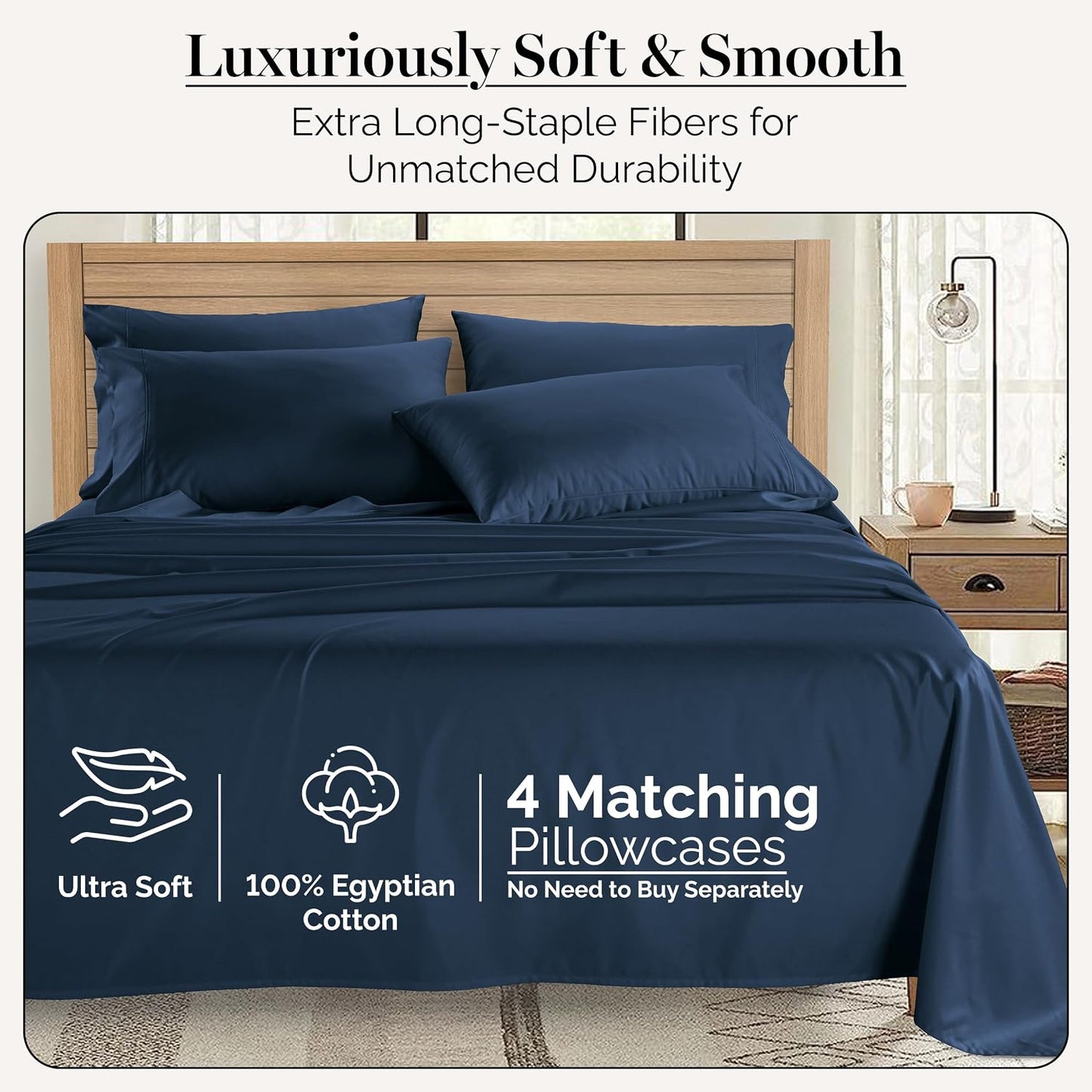 Casa Platino 100% Egyptian Cotton Sheets: The Ultimate Sleep Experience