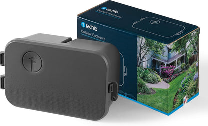 Rachio Smart Sprinkler Controller Weatherproof Outdoor Enclosure, Compatible with Rachio 3 Smart Controllers, also 2nd and 3rd Generation Compatible