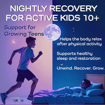 I Can Grow 6-Month Supply Bundle – 6x Day-Time + 6x Night-Time Growth Supplements for Kids 10+ & Teens | L-Arginine, Colostrum, Magnesium | Daily Height Support + Sleep Aid for Natural Growth | 12-Pac