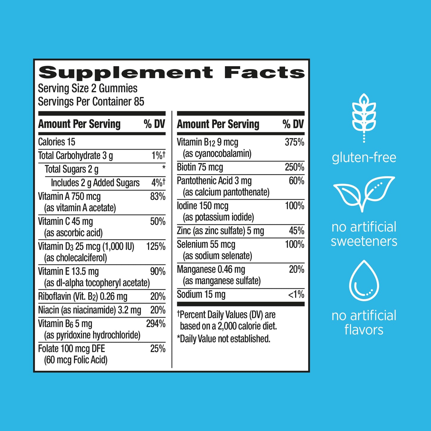 Centrum MultiGummies Gummy Multivitamin for Men, Multivitamin/Multimineral Supplement with Selenium, Antioxidants and Vitamin D3, Assorted Fruit Flavor - 170 Count (Pack of 12)