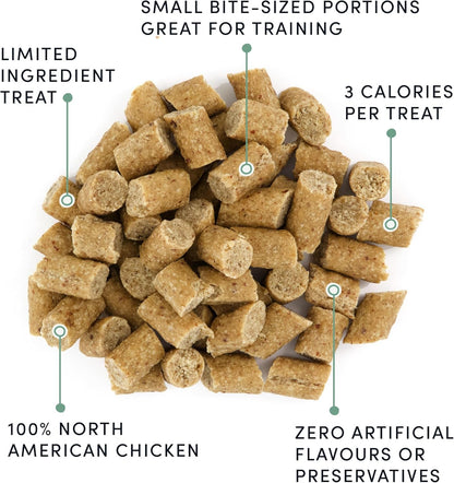 Crumps' Naturals, Mini Trainers Rind (halbfeucht), 132 g, Hundeleckerlis