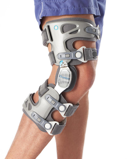 Ovation Medical Game Changer Unloader Left Knee Brace - Lightweight, Low Profile OA Knee Brace for Arthritis Pain and Support - Premium Knee Support for Medial and Lateral Knee Pain (Left)