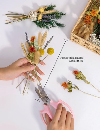 DIY Natural Dried Flower Set