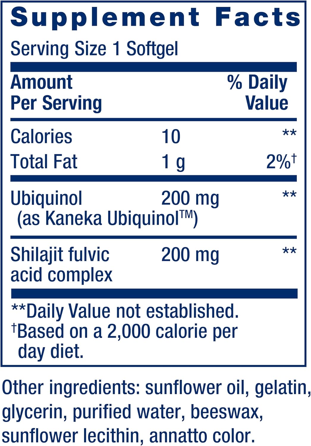 Life Extension Super Ubiquinol CoQ10 with Enhanced Mitochondrial Support, 200mg, 30 Softgels