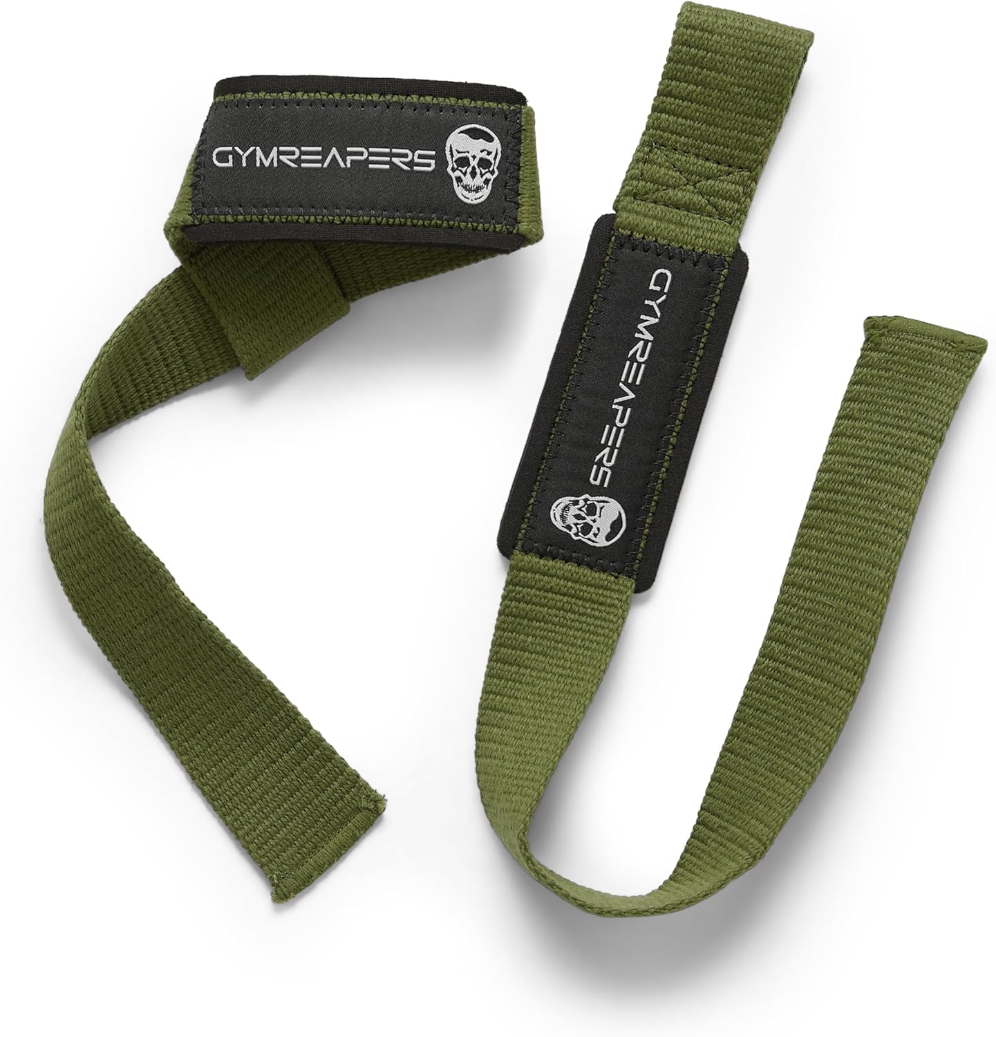 Gymreapers Hebe-Handgelenkbandagen für Gewichtheben, Bodybuilding, Powerlifting, Krafttraining und Kreuzheben – gepolstertes Neopren mit 45,7 cm Baumwolle