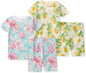 Burt's Bees Baby Unisex Pajamas, Short Sleeve Tee and Shorts 2-Piece PJ Set, 100% Organic Cotton