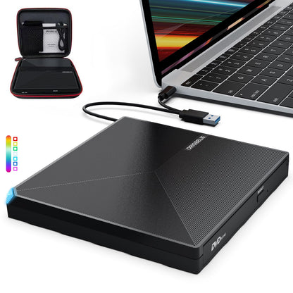2 in 1 wiht RGB LED & Carrying Case