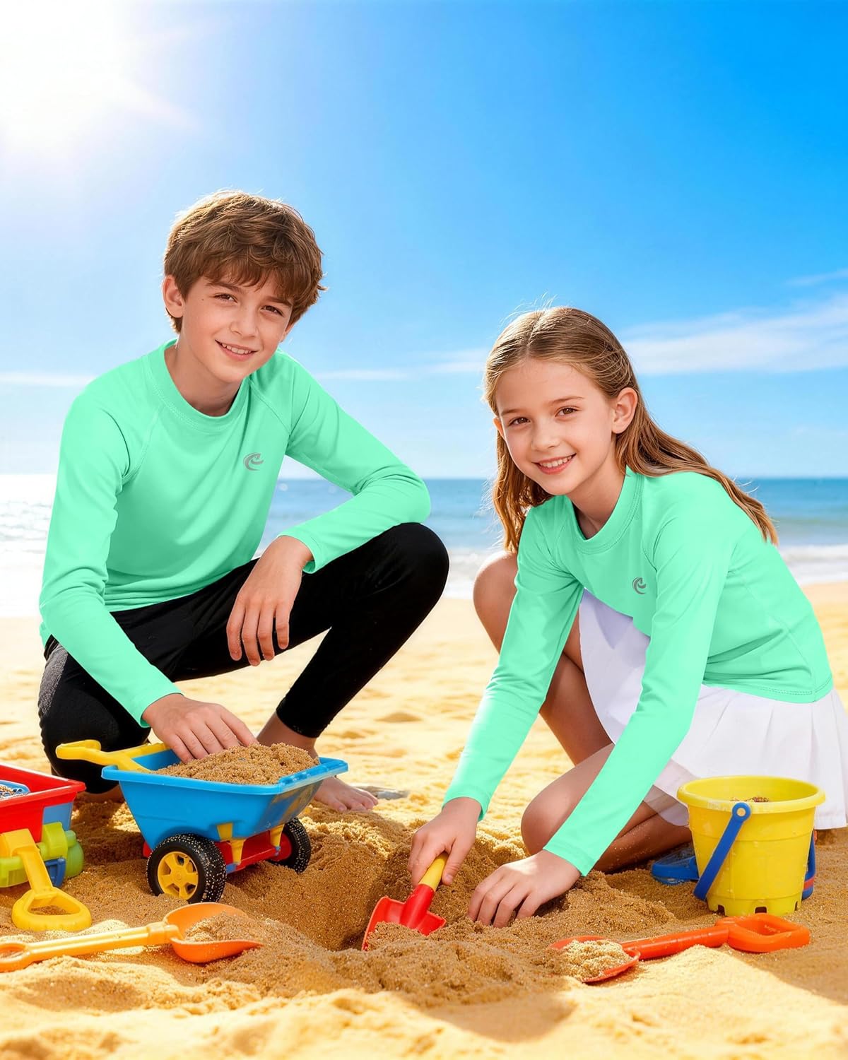 Boys UPF 50+ Swim Shirt: The Ultimate Sun Protection for Kids