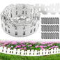 2-Inch x 66 FT Landscape Edging Border with 100 Spikes, No Dig Garden Border Edging Kit, Plastic Edging Border Flexible for Garden Flower Beds Lawn Yard Paver Pathway (Black)