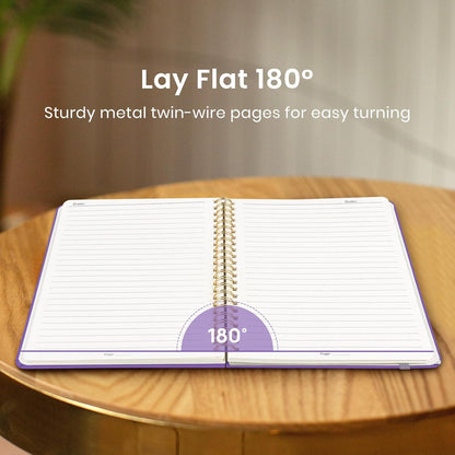 Taja Lined Spiral Journal Notebook: A Reliable Companion for Writers