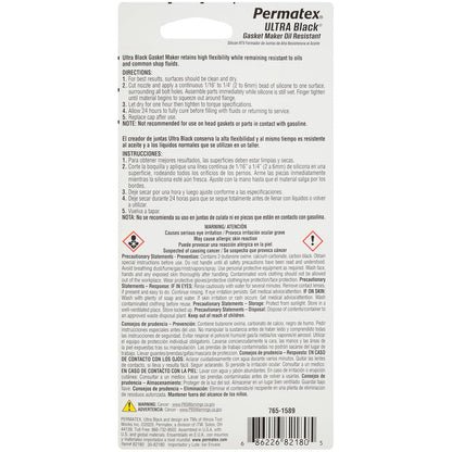 Permatex 82180 Ultra Black Maximum Oil Resistance RTV Silicone Gasket Maker Review