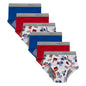 Hanes Boys' Potty Training Underwear, Light Leaks Toddler Cotton Briefs and Boxer Briefs, Multi-pack
