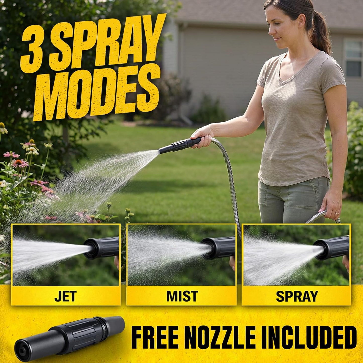 BIONIC STEEL 100 Ft Metal Garden Hose Review: A Durable and Flexible Solution