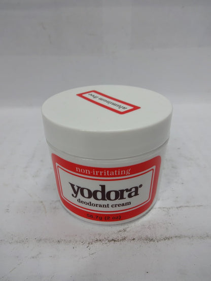 Yodora Deodorant Cream, 2 oz, 18-Pack