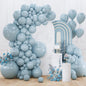 PartyWoo White Balloons 155pcs Different Sizes Pack of 18 12 10 5 Inch Matte White Latex Balloon Arch Kit Garland for Wedding Bridal Graduation Baby Shower Birthday Party Decorations White-Y13