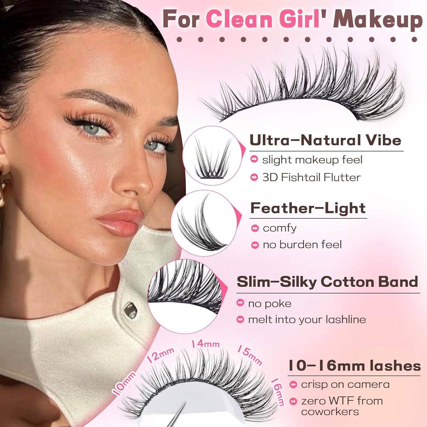 Goddvenus Lash Clusters Kit: A Game-Changer for Natural, DIY Lash Extensions