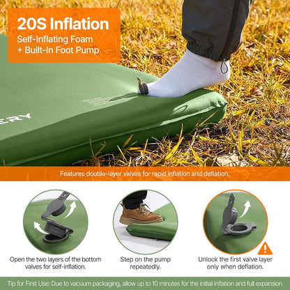 OGERY Self-Inflating Sleeping Pad Review: A Game-Changer for Camping Comfort