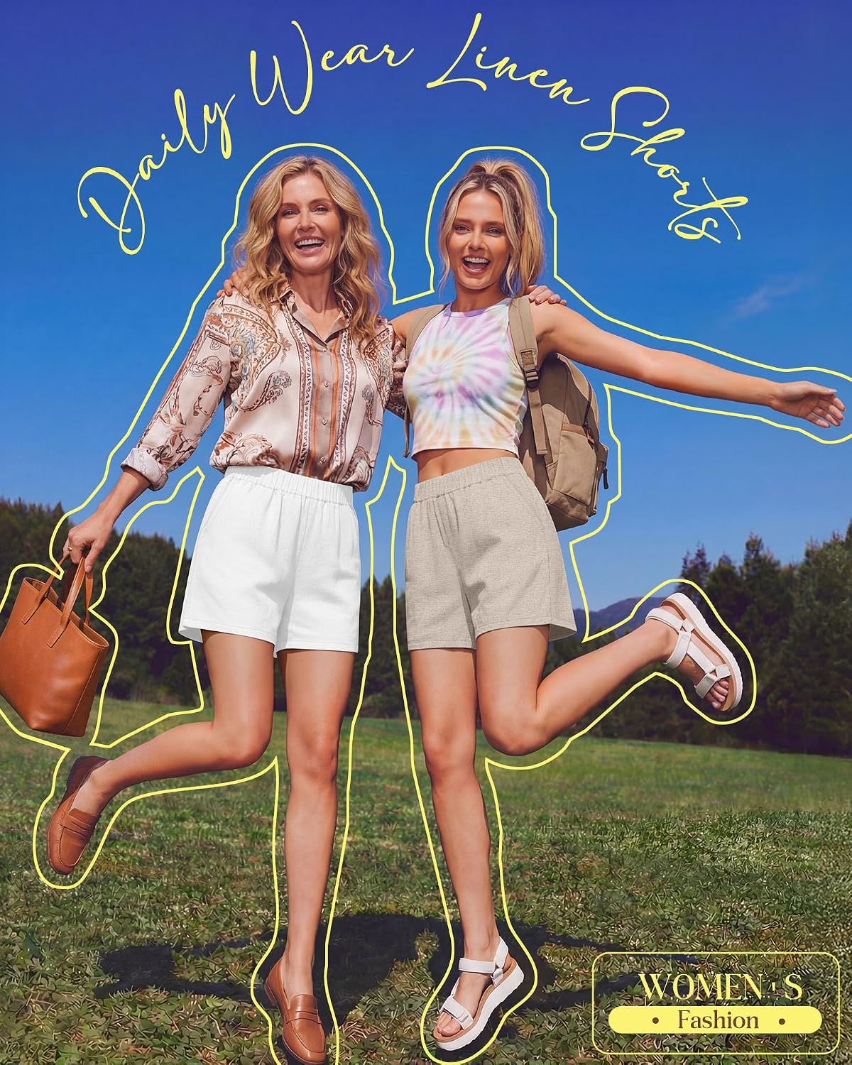 Ficerd Linen Shorts for Women: A Summer Wardrobe Essential