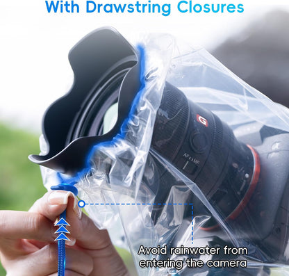 Protect Your Gear from the Elements with Kiorafoto's Camera Rain Cover