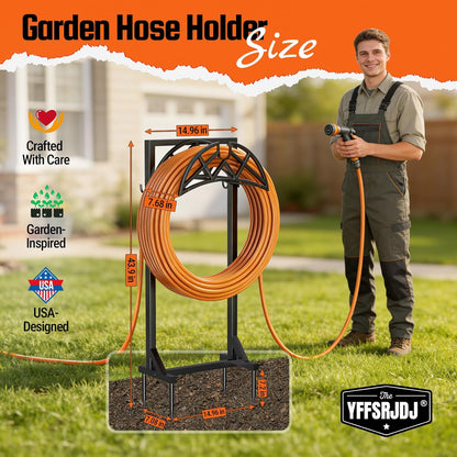 YFFSRJDJ Garden Hose Holder: A Game-Changer for Yard Organization