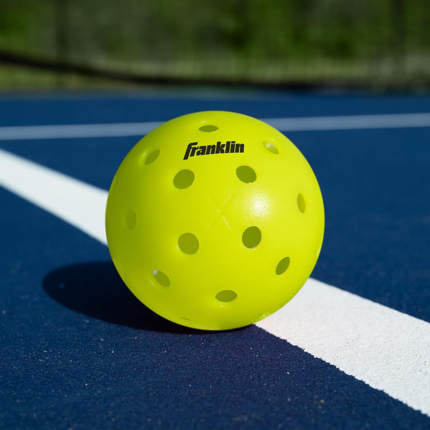 Franklin Sports Outdoor-Pickleballs – X-40 Pickleballbälle – von USA Pickleball (USAPA) zugelassen – offizieller US Open Ball – 3er-, 12er- und 100er-Bulk-Packs Pickleballs