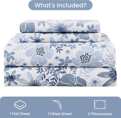 Mooreeke Floral King Sheets: Soft, Breathable, and Stylish Bedding