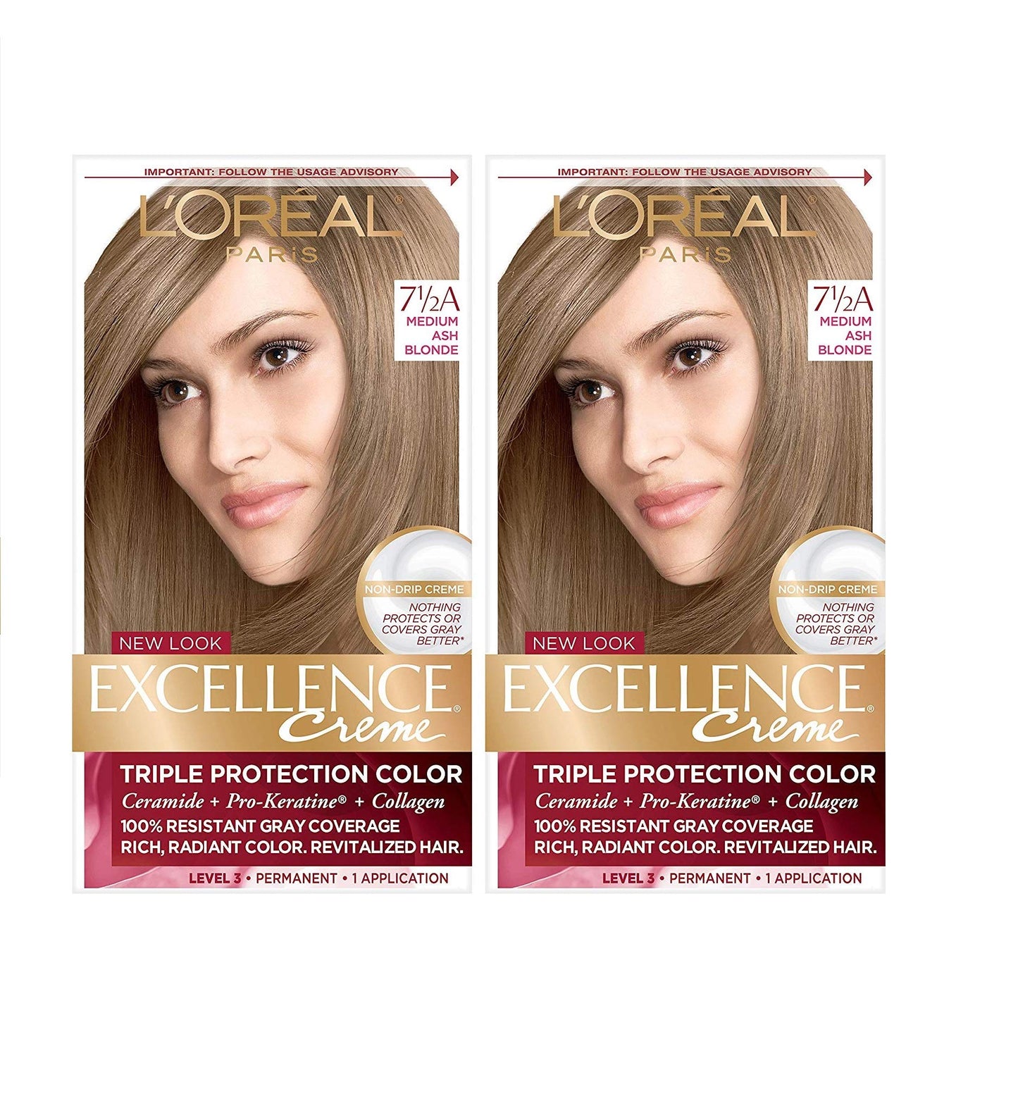 1 Count (Pack of 2)7.5A Medium Ash Blonde
