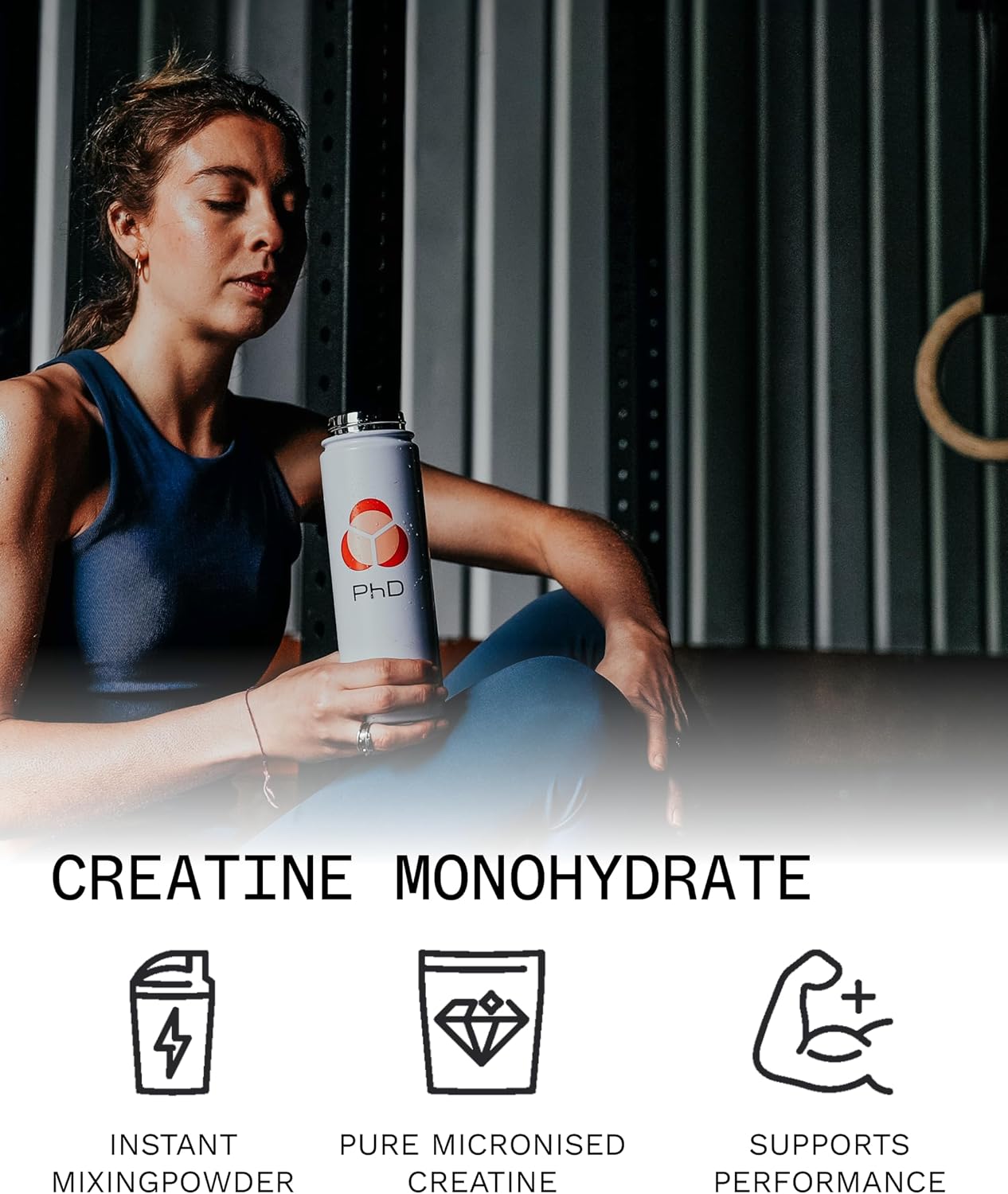 PhD Build Muscle Trio — Whey Choc + Creatine + Smart Bar Choc Peanut Butter