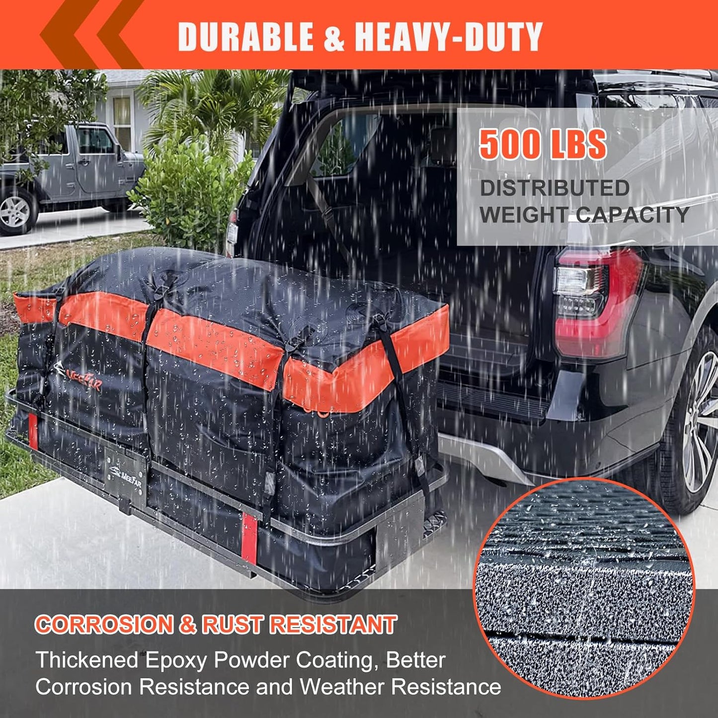 Hitch Mount Cargo Carrier Basket Review: Expand Your Vehicle's Storage