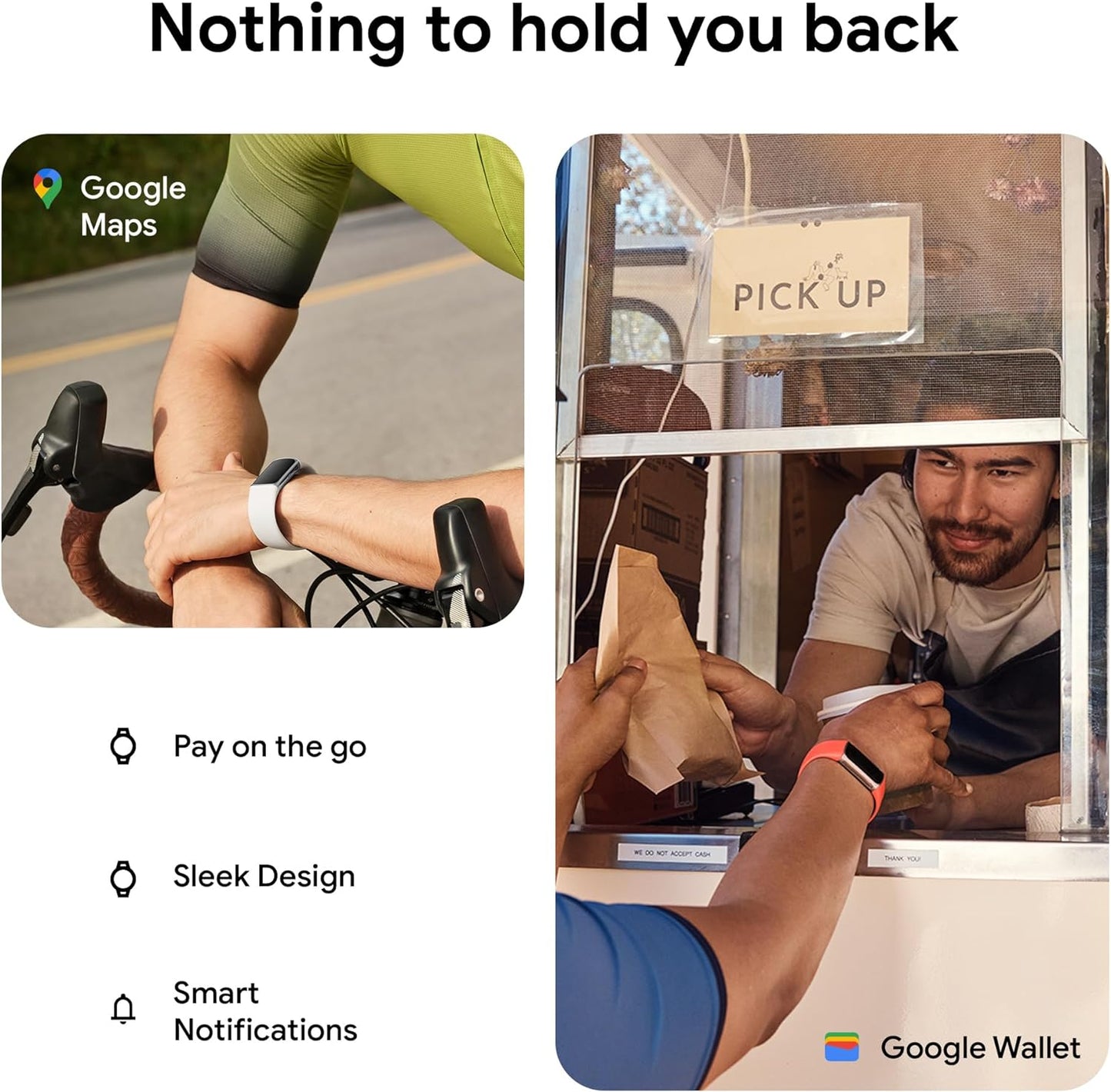 Google Fitbit Charge 6 Advanced Health and Fitness Tracker with Built-in GPS, Stress Management Tools, Sleep Tracking, 24/7 Heart Rate and more -- Silver/White