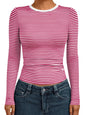 AUTOMET Womens Crew Neck Long Sleeve Shirts Compression Underscrubs Tops