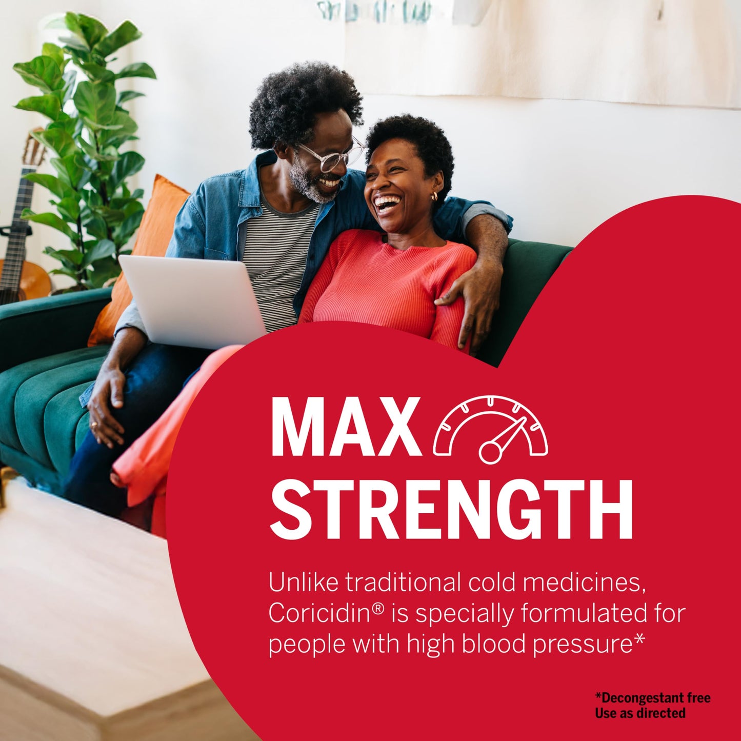 Coricidin HBP Maximum Strength Cold & Flu Day & Night Sugar-Free Liquid Twinpack,Decongestant-Free Cold Medicine for Adults with High Blood Pressure -12 Fl Oz,2 Count (Pack of 2)