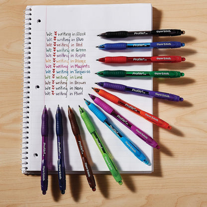 Paper Mate Profile Retractable Ballpoint Pens: A Colorful Companion for Everyday Writing