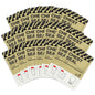 RHINO RESCUE Vented Chest Seal, 4 Vents, Sterile Emergency Trauma Dressing, Occlusive Adhesive Pad, IFAK Trauma Refill Medical First Aid Supplies for Wound Care, Gunshot Wound, Sucking Chest(20 Count)