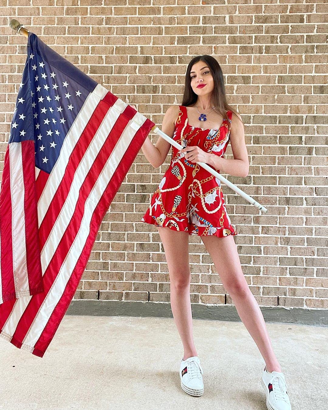 American Flag 8x12 ft: Long Lasting US Flag, Heavy Duty Nylon, Embroidered Stars, Sewn Stripes, Brass Grommets, UV Protection Perfect for Outdoors! USA Flag
