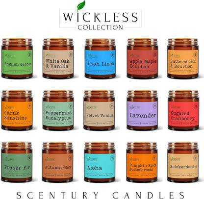 Wickless Citrus Scented Candles for a Cozy Home