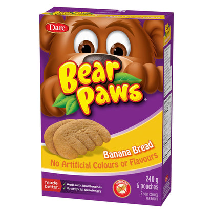 Dare Bären Tatzen Bananenbrot Soft Snack Gebäck 240g