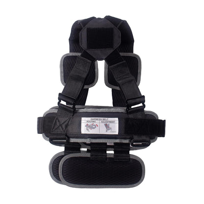 RideSafer Travel Vest Gen 6 - Small (26.5-50 lbs) - Black - Lightweight Portable Child Safety Car Seat for Travel, Rental Cars, Rideshares