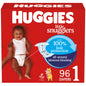 HUGGIES Newborn Diapers - HUGGIES Little Snugglers Disposable Baby Diapers, 84ct, Giga Pack