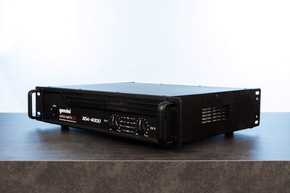 Gemini Professional 1300W 2-Channel Power Amplifier – High-Powered DJ & PA Audio Amp with XLR/RCA Inputs, Bridge Mode, Built-in Protection & Cooling for Live Sound & Installations (XGA-5000)