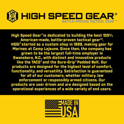 High Speed Gear - Bleeder/Blowout Pouch, Police Gear & Military Gear, Medical MOLLE Pouch for Professionals