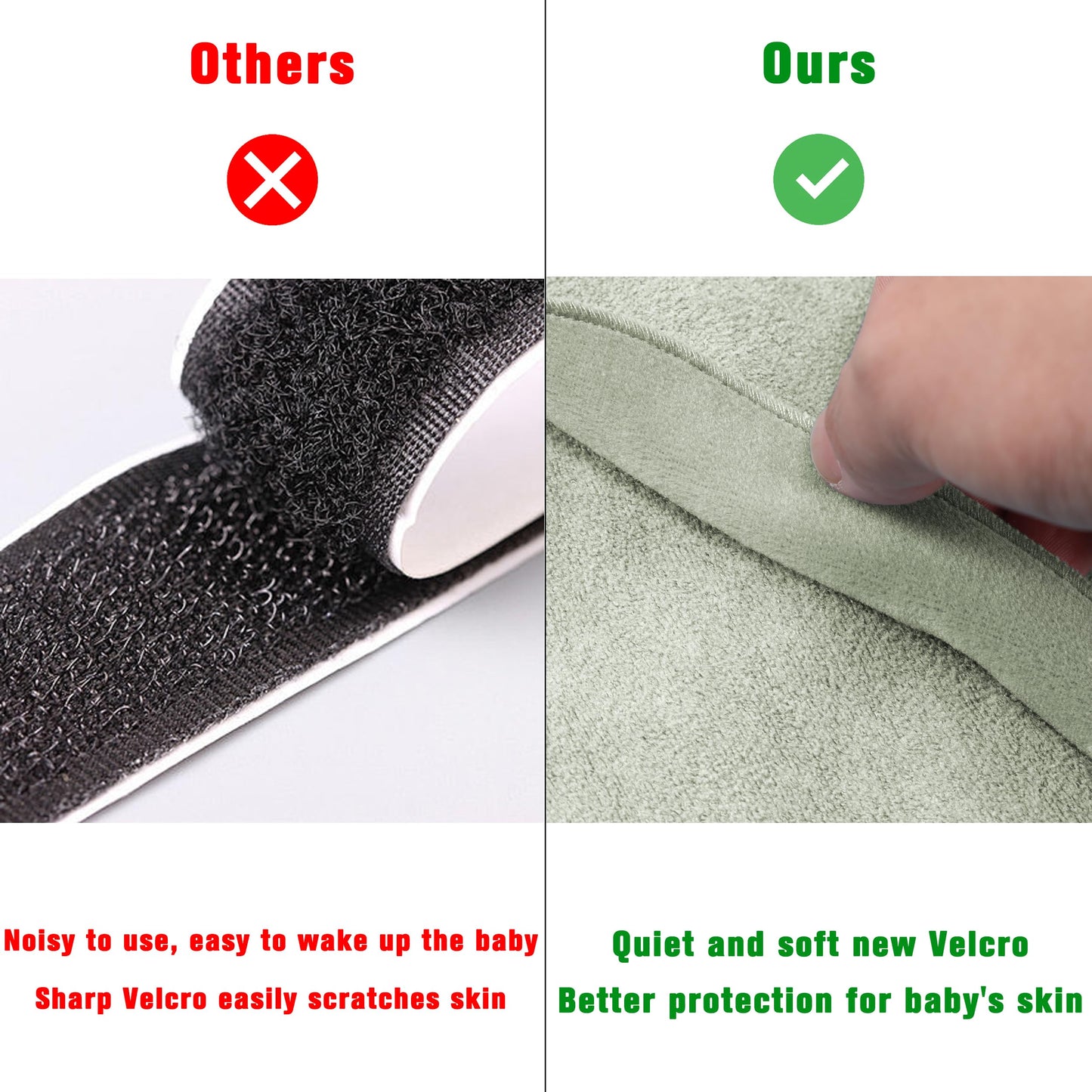 BSTOPPT Fleece Newborn Sleep Sack Baby Swaddle,3-Way Adjustable Wearable Blanket,2 Pack Fleece Swaddling sleeping bag TOG 2.0， (Blue&Green, 0-3 Months)