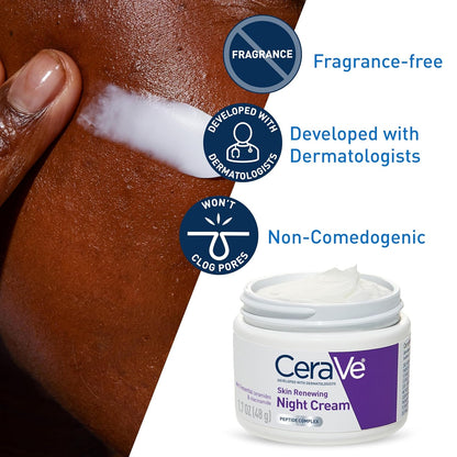 CeraVe Skin Renewing Night Cream: Unlock Radiant Skin Overnight