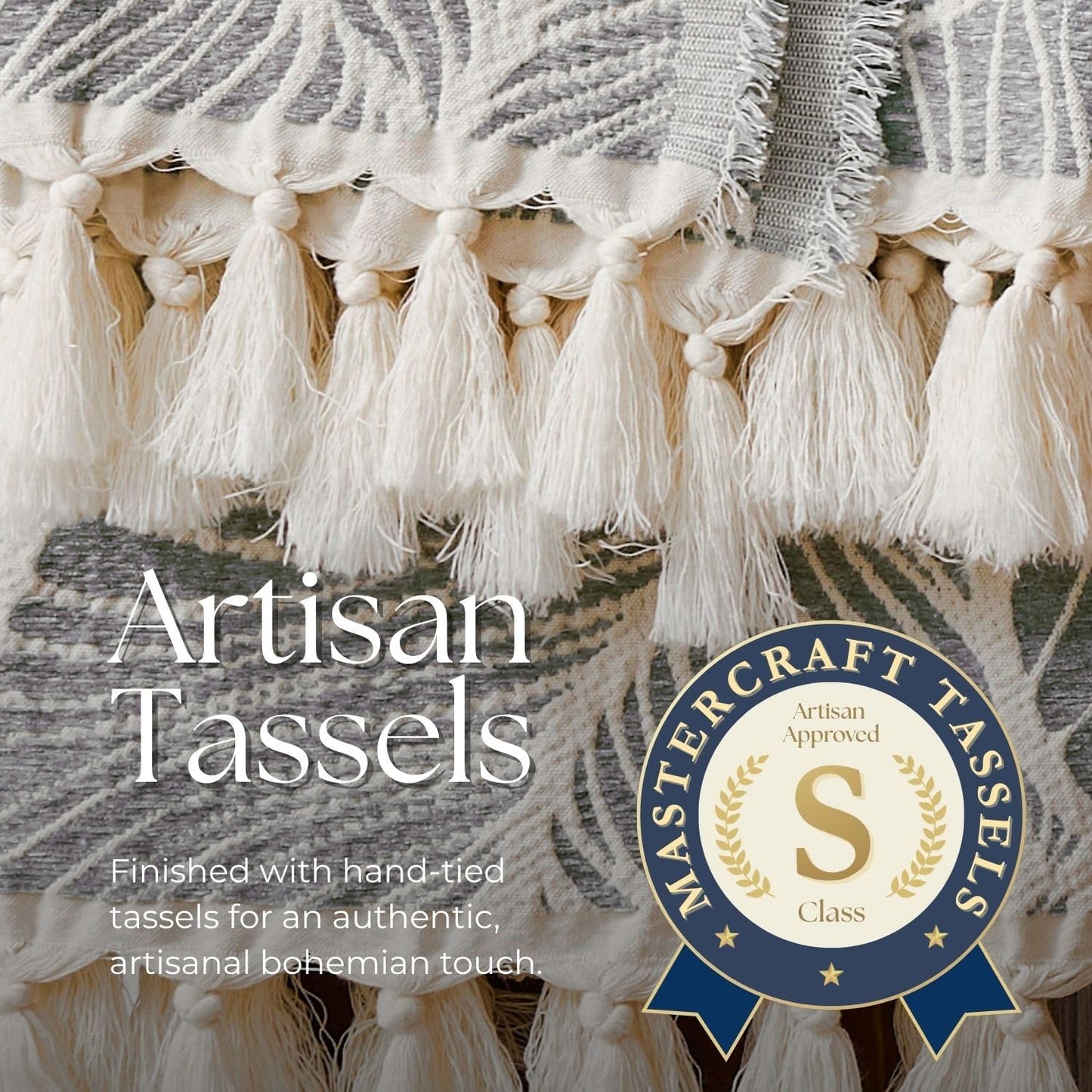 Cozy Up with the DOWN HOME Chenille Cotton Throw Blanket
