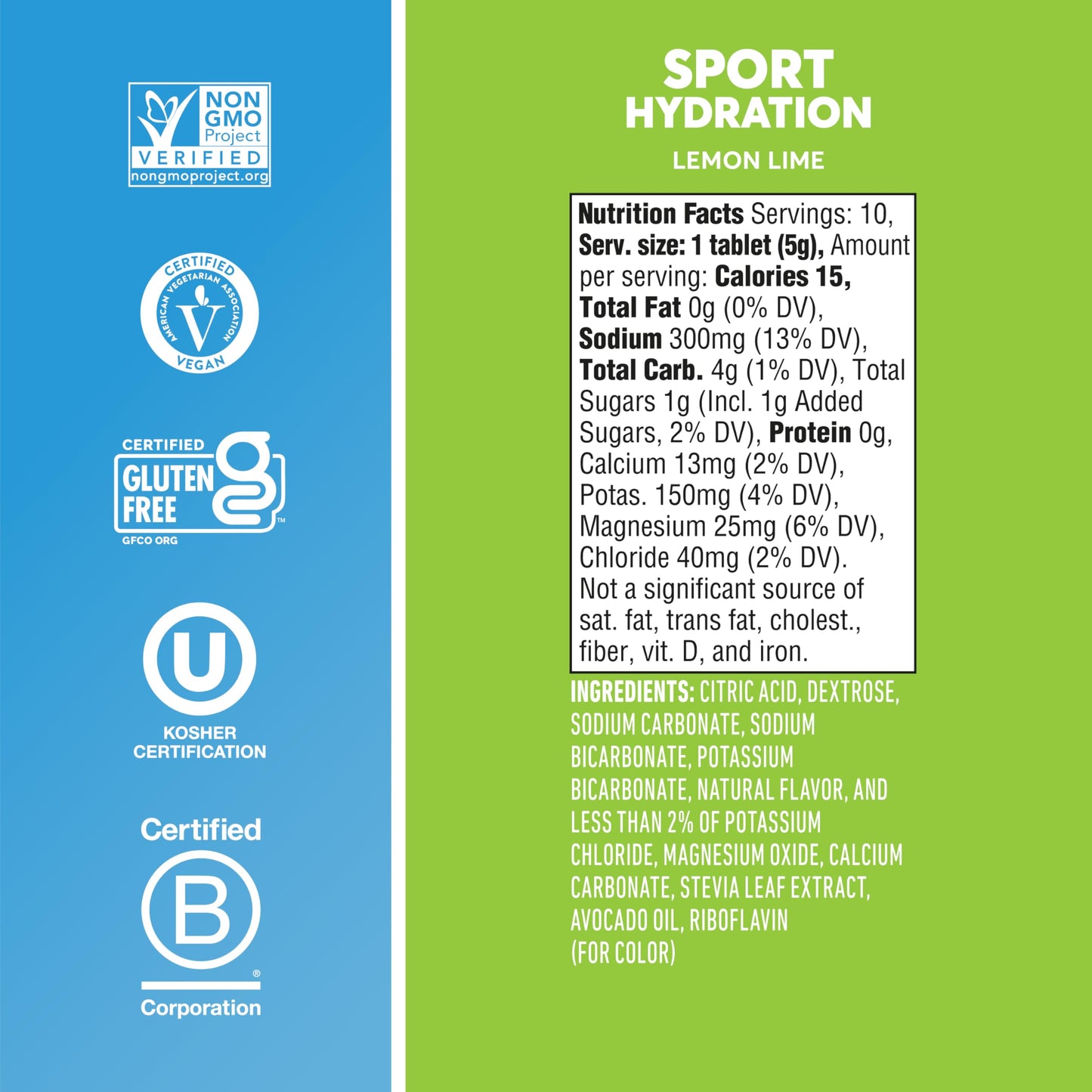Nuun Sport Electrolyte Tablets with Magnesium, Calcium, Potassium, Chloride & Sodium, Gluten Free & Vegan, Mixed Flavors, 48 Pack (40 Servings Total)