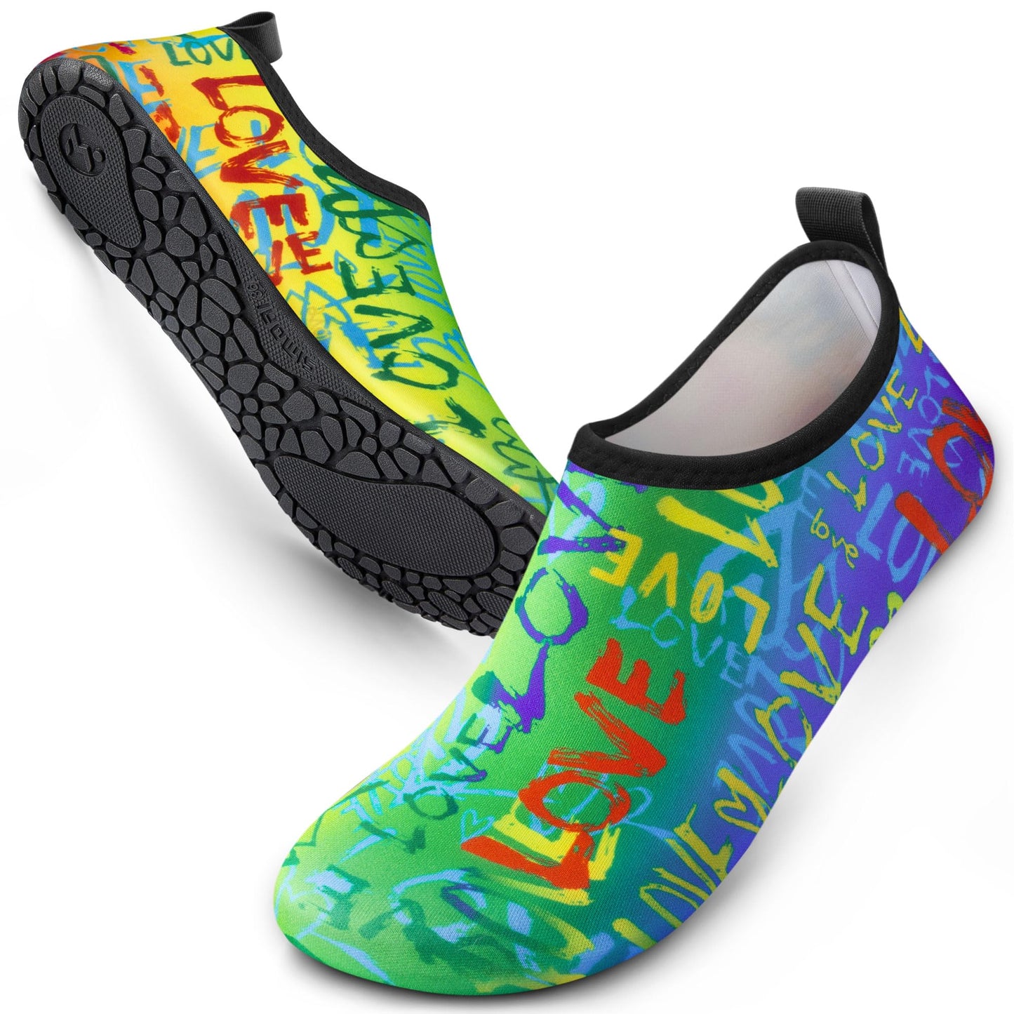 SIMARI Water Shoes for Women Men Swim Aqua Socks Beach Pool Essentials Barefoot Surf River Boat Kayak Sea Yoga Sand Exercise Sport Accessories Breathable Quick-Dry Adult Youth Kid Size SWS001