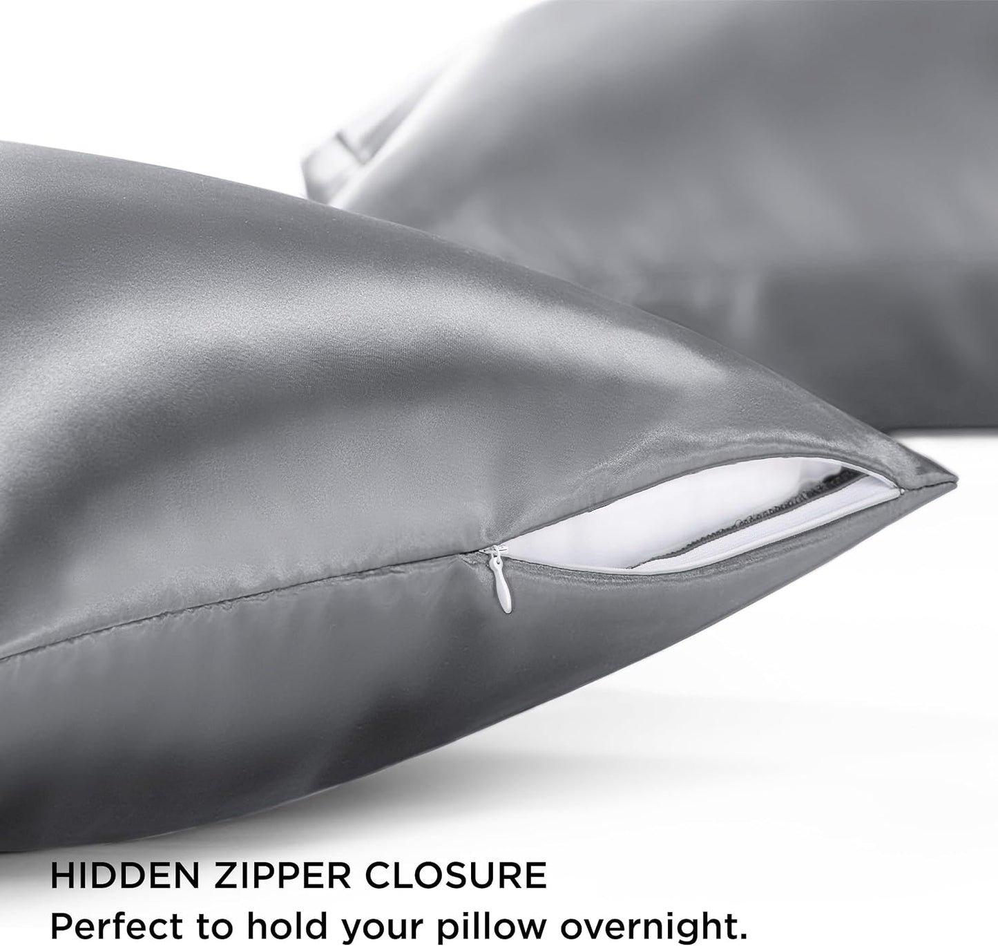 Bedsure Satin Pillow Case Queen Size 2 Pack Review