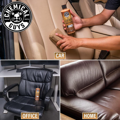 Leather Care Made Easy: Chemical Guys Leather Cleaner and Conditioner Kit