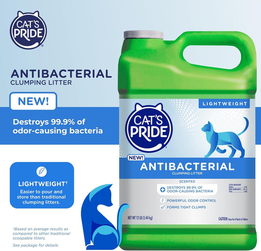 Cat's Pride NEW Antibacterial Cat Litter: A Game-Changer for Odor Control